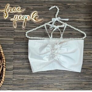 Free People Summer convertible tie halter bandeau bra crop top Intimately (new)